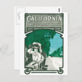 Vintage Ad Postcard Postkarte (Vorne/Hinten)