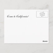 Vintage Ad Postcard Postkarte (Rückseite)