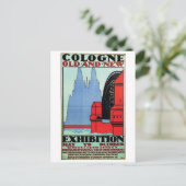 Vintage Ad Poster Postcard Postkarte (Stehend Vorderseite)