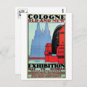 Vintage Ad Poster Postcard Postkarte (Vorne/Hinten)