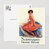 Vintage Ad Poster Postkarte (Vorne/Hinten)