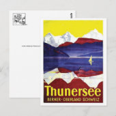 Vintage Ad Poster Postkarte (Vorne/Hinten)