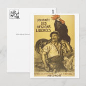 Vintage Ad Poster Postkarte (Vorne/Hinten)