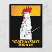 Vintage Ad Poster Postkarte (Vorderseite)