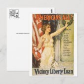 Vintage Ad Poster Postkarte (Vorne/Hinten)