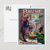 Vintage Ad Poster Postkarte (Vorne/Hinten)