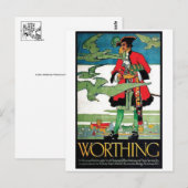 Vintage Ad Poster Postkarte (Vorne/Hinten)
