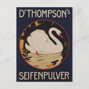Vintage Ad Poster Postkarte