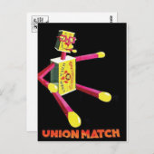 Vintage Ad Poster Postkarte (Vorne/Hinten)