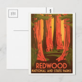 Vintage Ad Poster Postkarte (Vorne/Hinten)