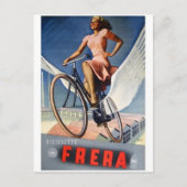 Vintage Ad Poster Postkarte (Vorderseite)