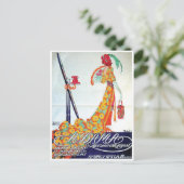 Vintage Ad Poster Postkarte (Stehend Vorderseite)