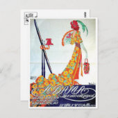 Vintage Ad Poster Postkarte (Vorne/Hinten)