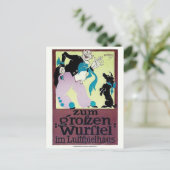 Vintage Ad Poster Postkarte (Stehend Vorderseite)