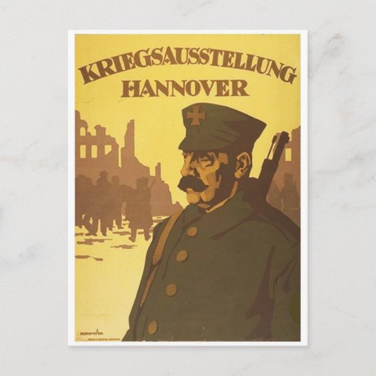 Vintage Ad Poster Postkarte (Vorderseite)