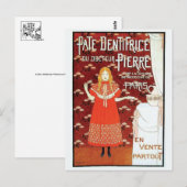 Vintage Ad Poster Postkarte (Vorne/Hinten)