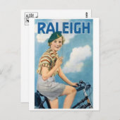 Vintage Ad Poster Postkarte (Vorne/Hinten)