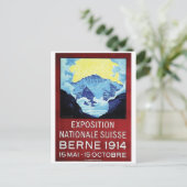 Vintage Ad Poster Postkarte (Stehend Vorderseite)