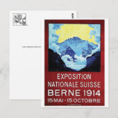 Vintage Ad Poster Postkarte (Vorne/Hinten)