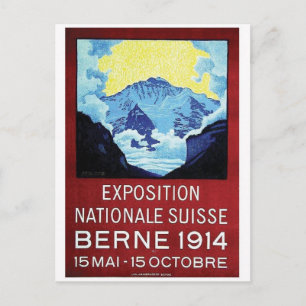 Vintage Ad Poster Postkarte