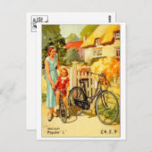 Vintage Ad Poster Postkarte (Vorne/Hinten)