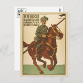 Vintage Ad Poster Postkarte (Vorne/Hinten)