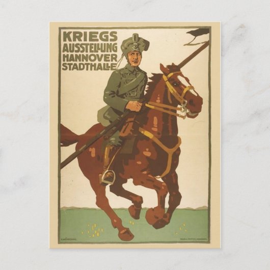 Vintage Ad Poster Postkarte (Vorderseite)
