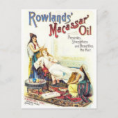 Vintage Ad Poster Postkarte (Vorderseite)