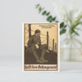 Vintage Ad Poster Postkarte (Stehend Vorderseite)