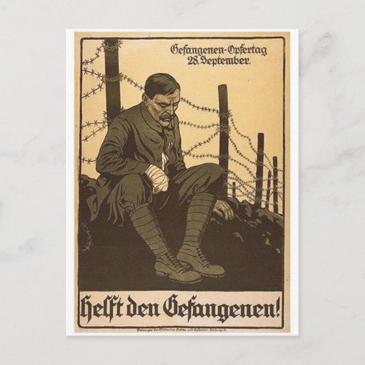 Vintage Ad Poster Postkarte (Vorderseite)