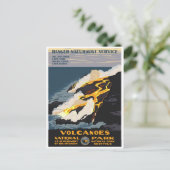 Vintage Ad Poster Postkarte (Stehend Vorderseite)