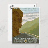 Vintage Ad Poster Postkarte (Vorne/Hinten)