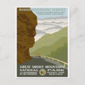 Vintage Ad Poster Postkarte (Vorderseite)