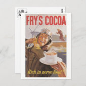 Vintage Ad Poster Postkarte (Vorne/Hinten)