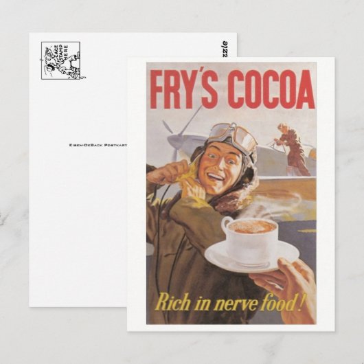 Vintage Ad Poster Postkarte (Vorne/Hinten)