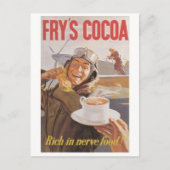 Vintage Ad Poster Postkarte (Vorderseite)