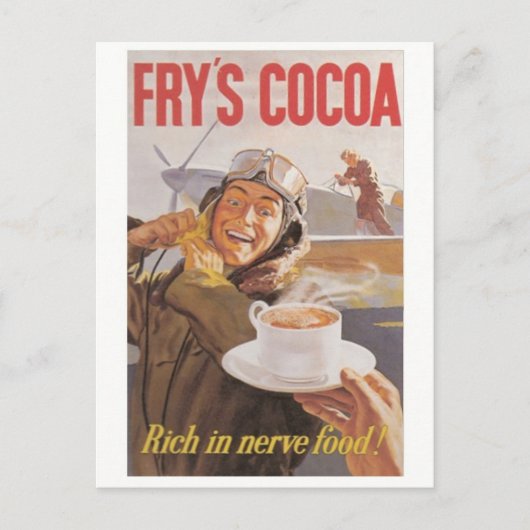 Vintage Ad Poster Postkarte (Vorderseite)