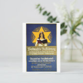 Vintage Ad Poster Postkarte (Stehend Vorderseite)