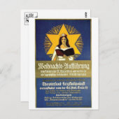 Vintage Ad Poster Postkarte (Vorne/Hinten)