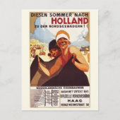 Vintage Ad Poster Postkarte (Vorderseite)