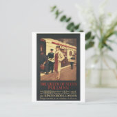 Vintage Ad Poster Postkarte (Stehend Vorderseite)