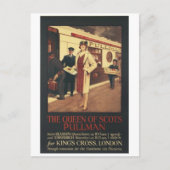 Vintage Ad Poster Postkarte (Vorderseite)