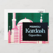 Vintage Ad Poster Postkarte (Vorne/Hinten)