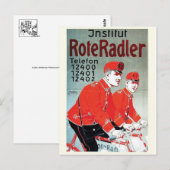 Vintage Ad Poster Postkarte (Vorne/Hinten)
