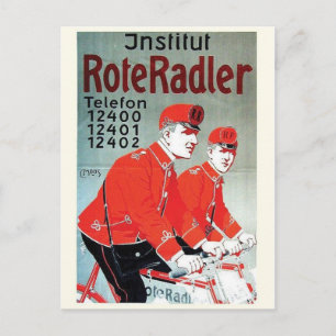 Vintage Ad Poster Postkarte