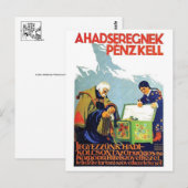 Vintage Ad Poster Postkarte (Vorne/Hinten)