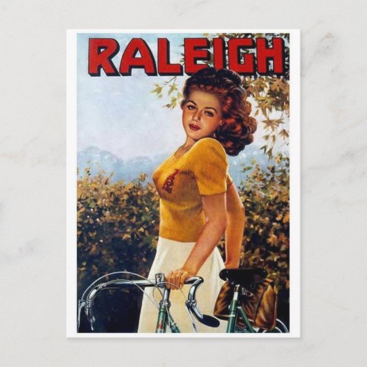 Vintage Ad Poster Postkarte (Vorderseite)