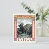 Vintage Ad Poster Postkarte (Stehend Vorderseite)