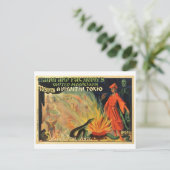 Vintage Ad Poster Postkarte (Stehend Vorderseite)