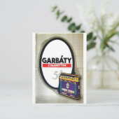 Vintage Ad Poster Postkarte (Stehend Vorderseite)